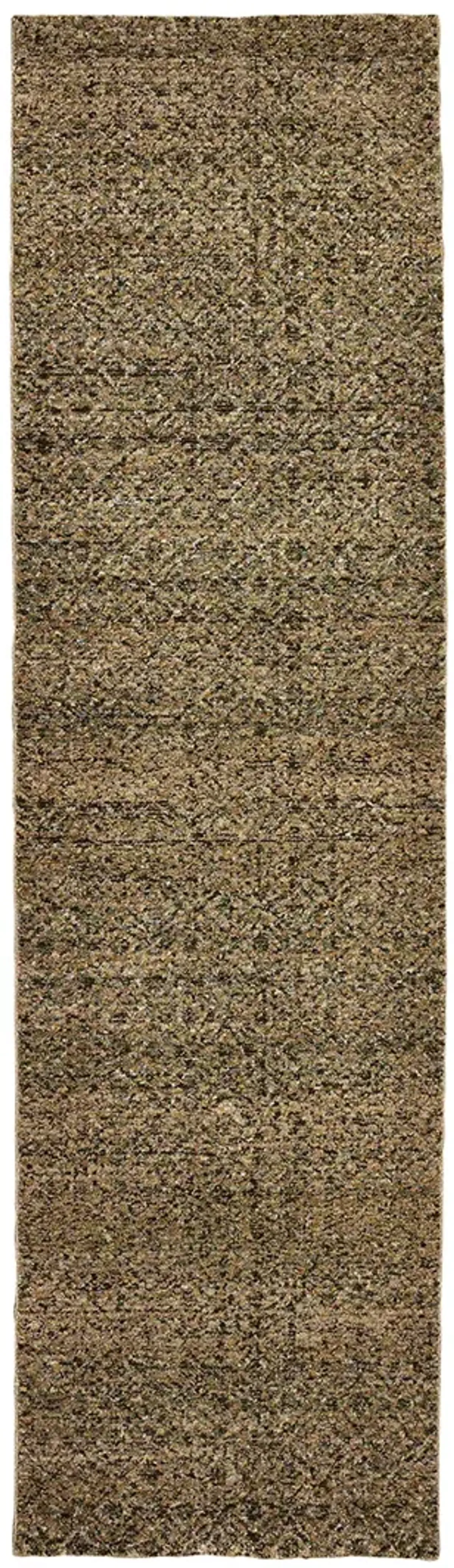 Atlas 2'3" x 8' Green Rug