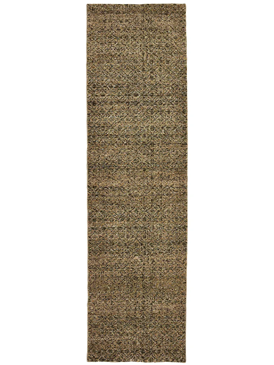 Atlas 2'3" x 8' Green Rug