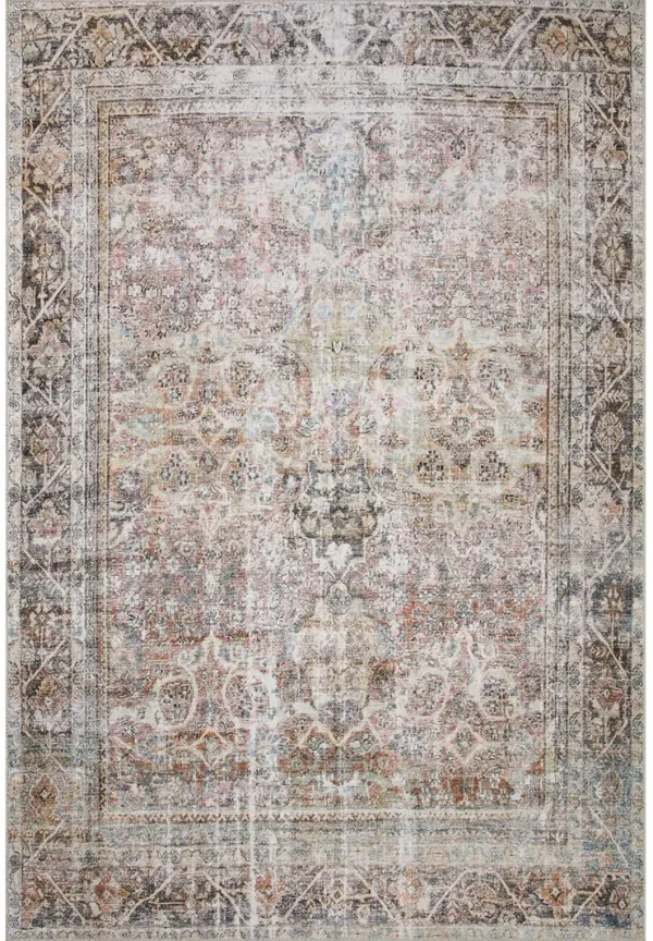Adrian ADR05 Sunset/Charcoal 3'6" x 5'6" Rug