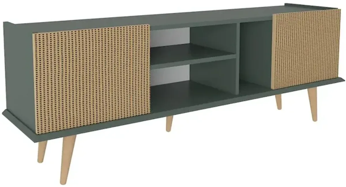 Decorotika Ekvador Tv Stand Sylvia&Rattan Pattern