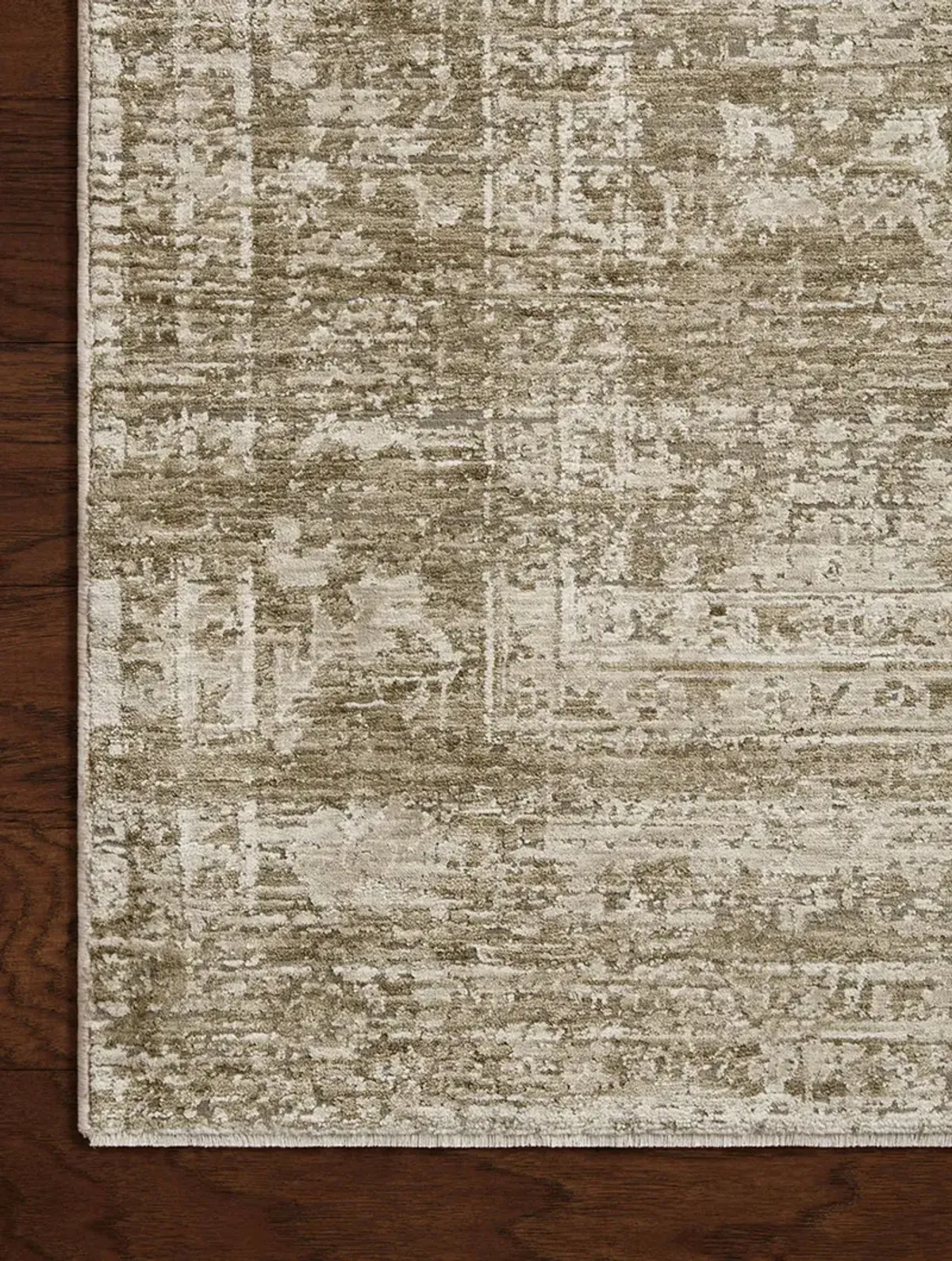 Honora Khaki/Beige 2'7" x 10'0" Runner Rug by Amber Lewis x Loloi