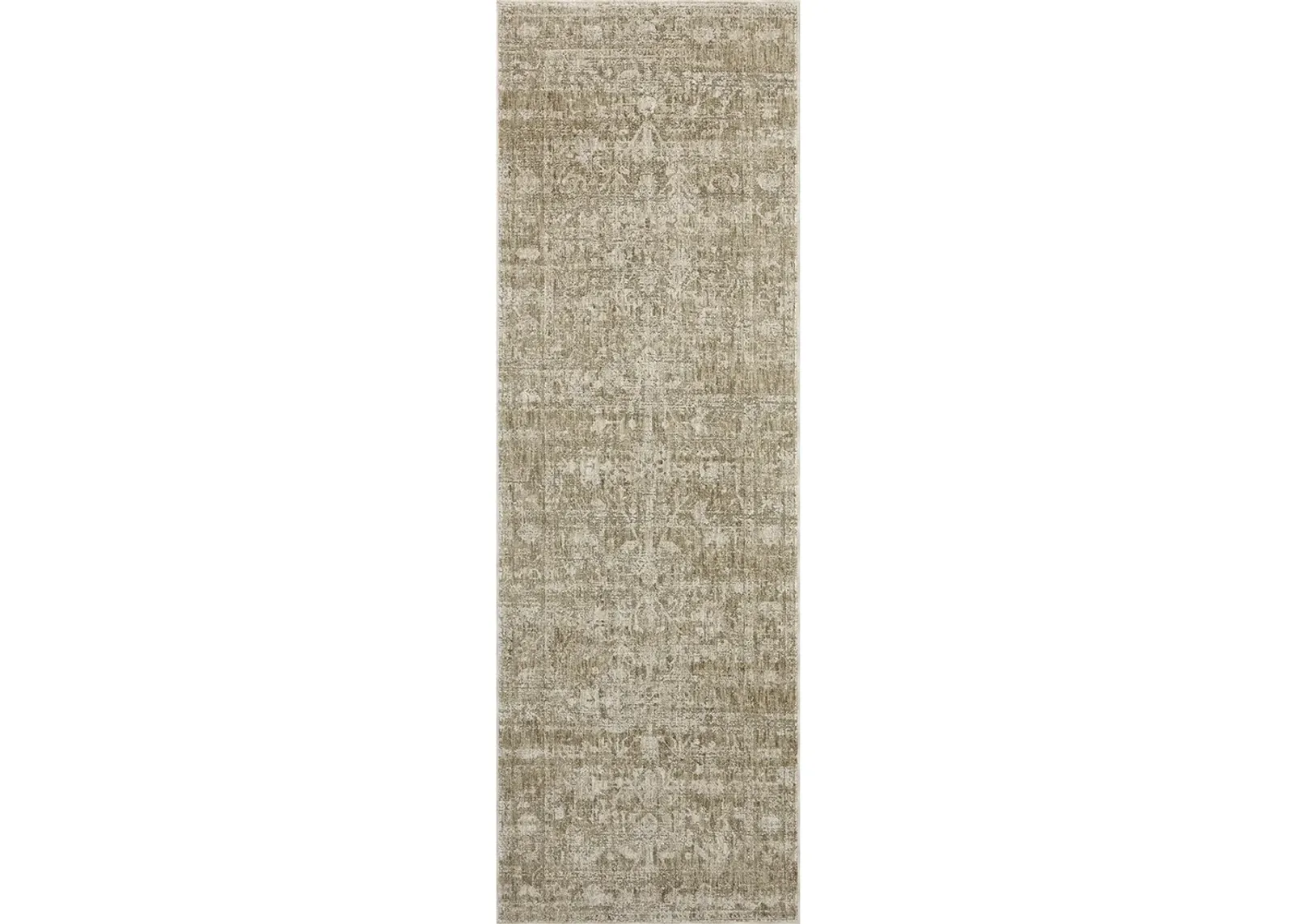 Honora Khaki/Beige 2'7" x 10'0" Runner Rug by Amber Lewis x Loloi