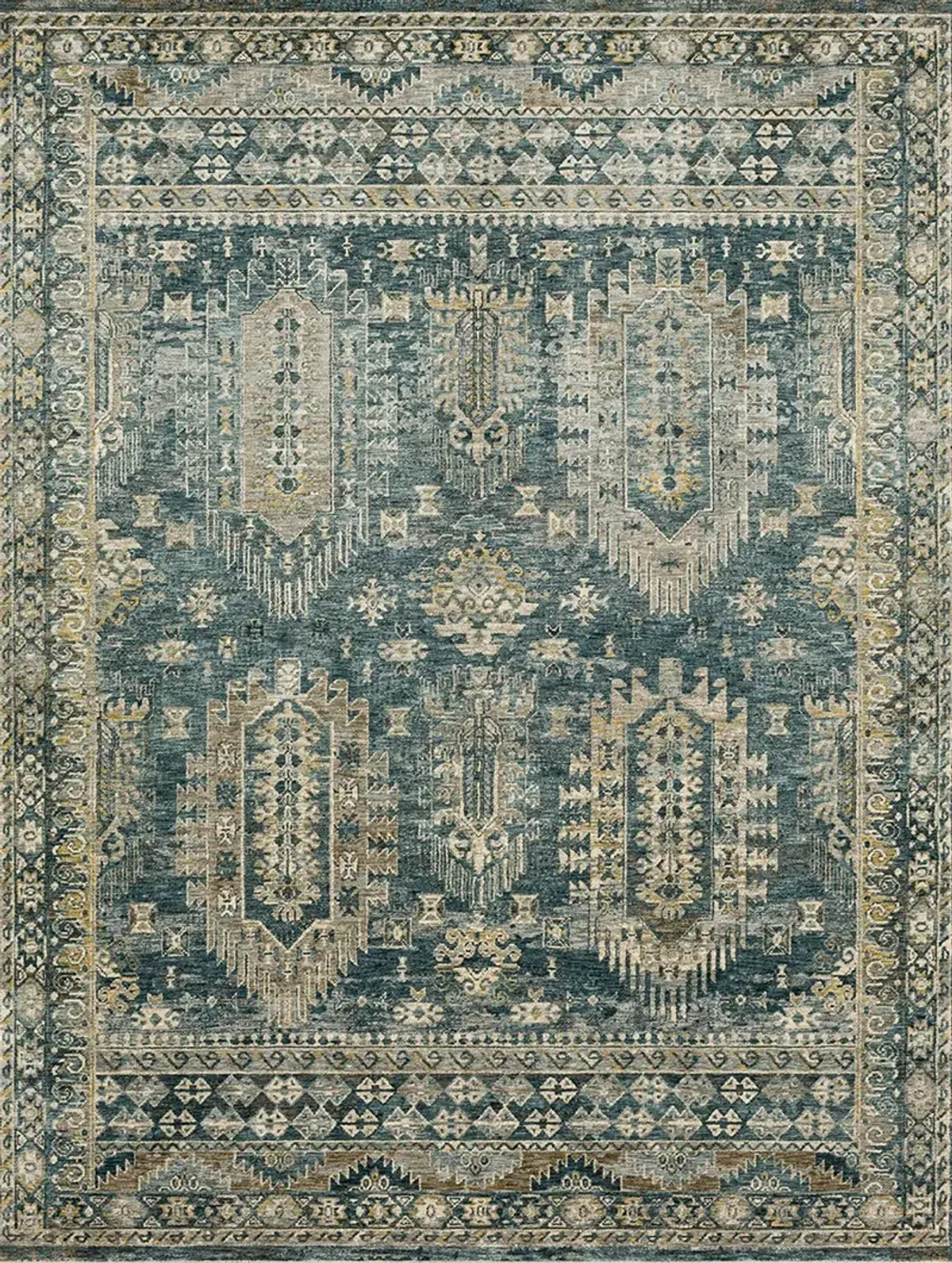 Marash Karamar Blue 2' 7" X 7' 3" Rug