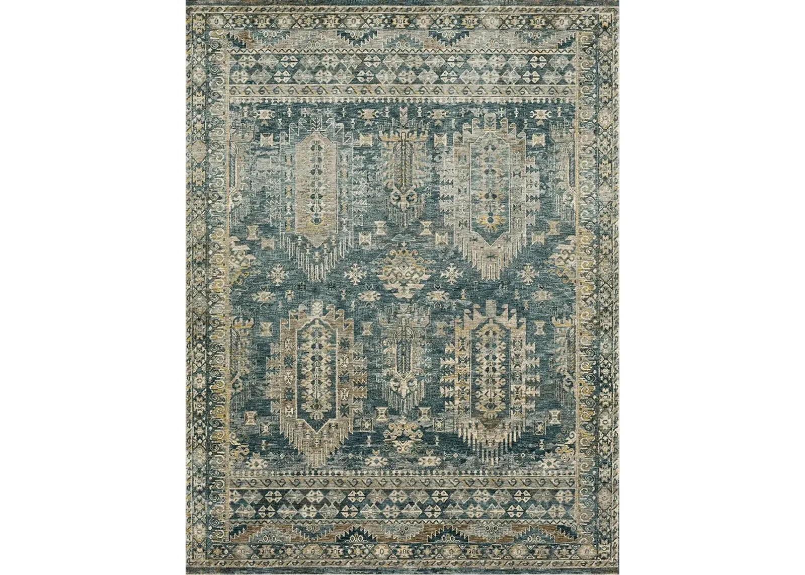 Marash Karamar Blue 2' 7" X 7' 3" Rug