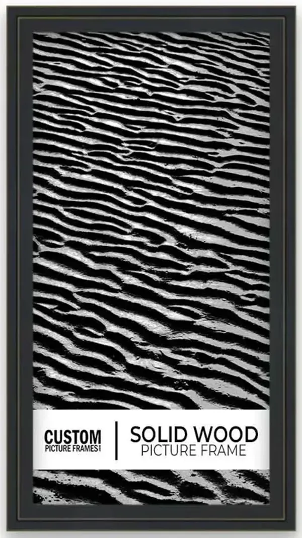 Black with Gold Panoramic Picture Frame