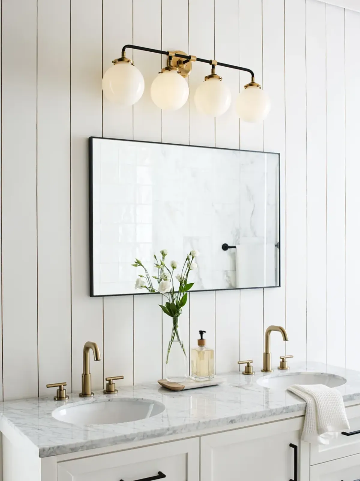 Bistro Four Light Bath Sconce