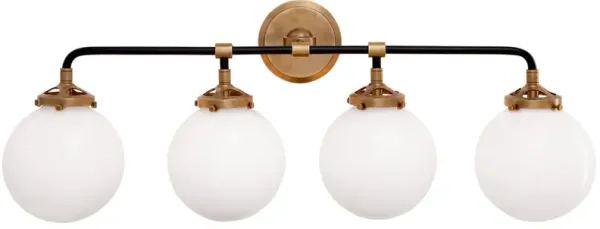 Bistro Four Light Bath Sconce