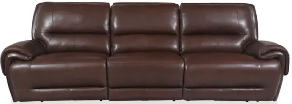 Rio Leather Power Sofa