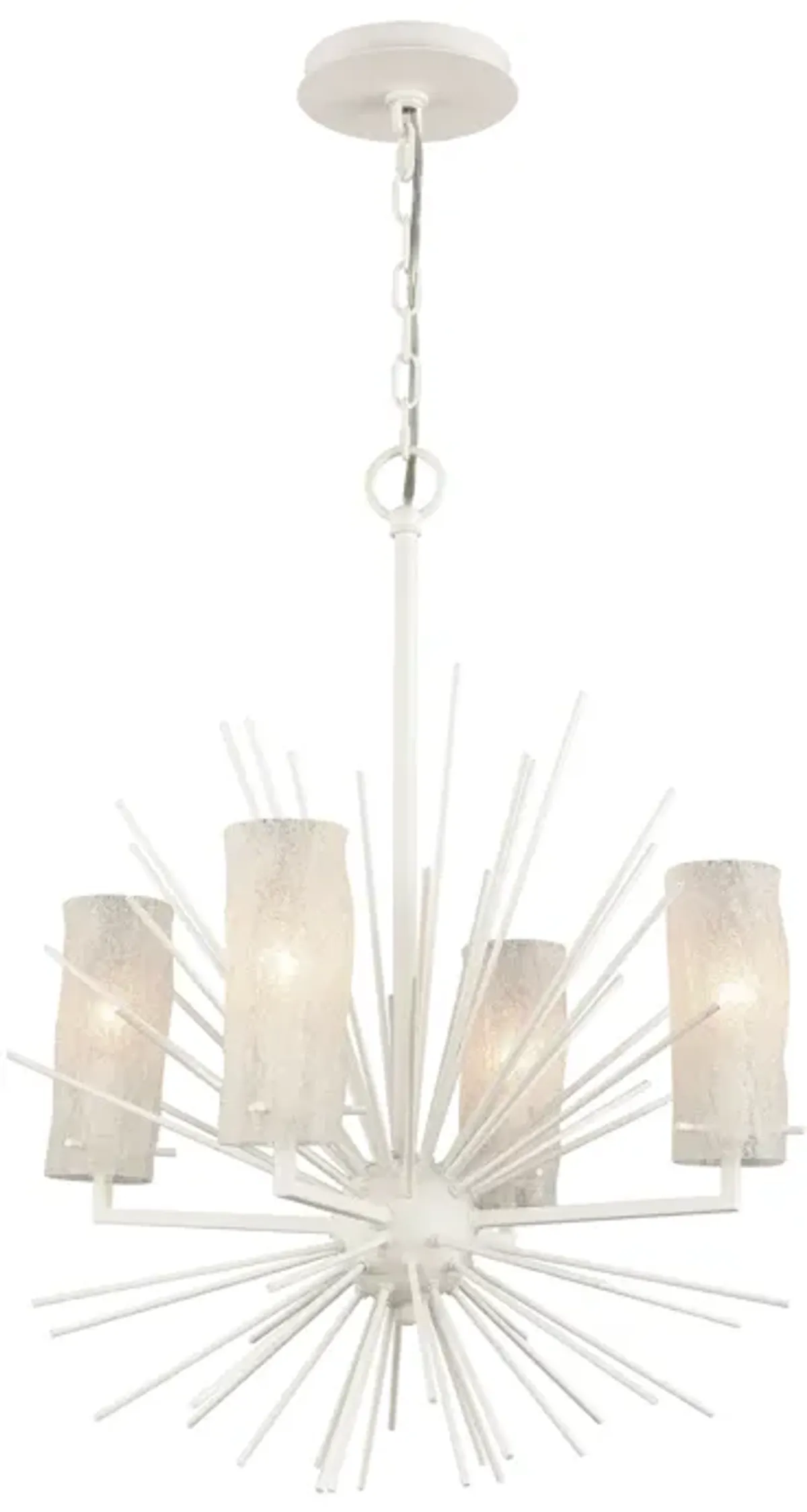 Sea Urchin 20'' Wide 4-Light Chandelier