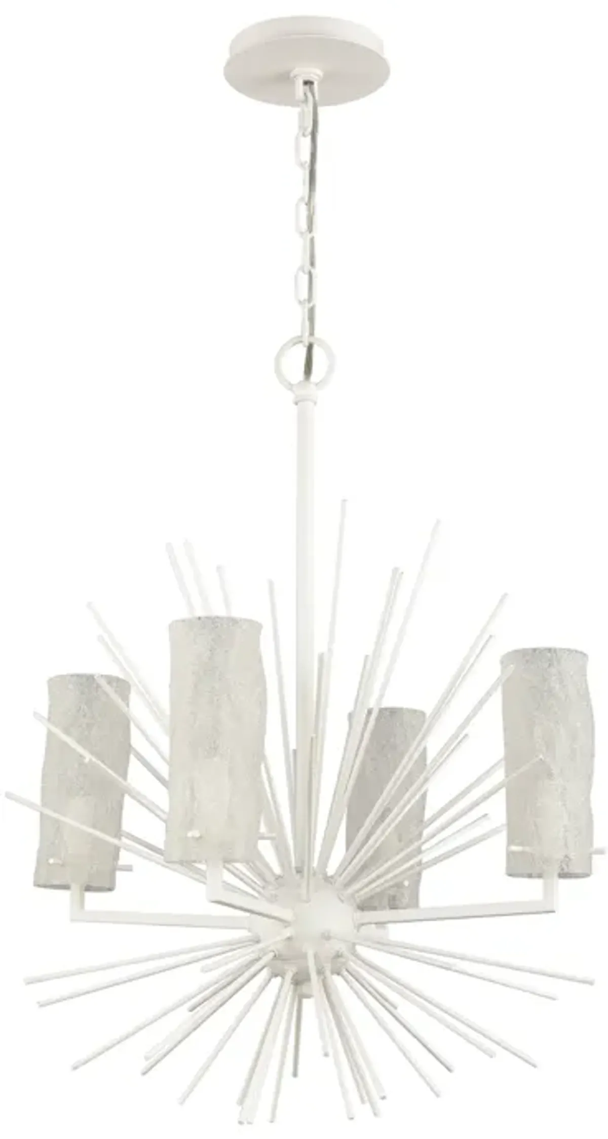 Sea Urchin 20'' Wide 4-Light Chandelier