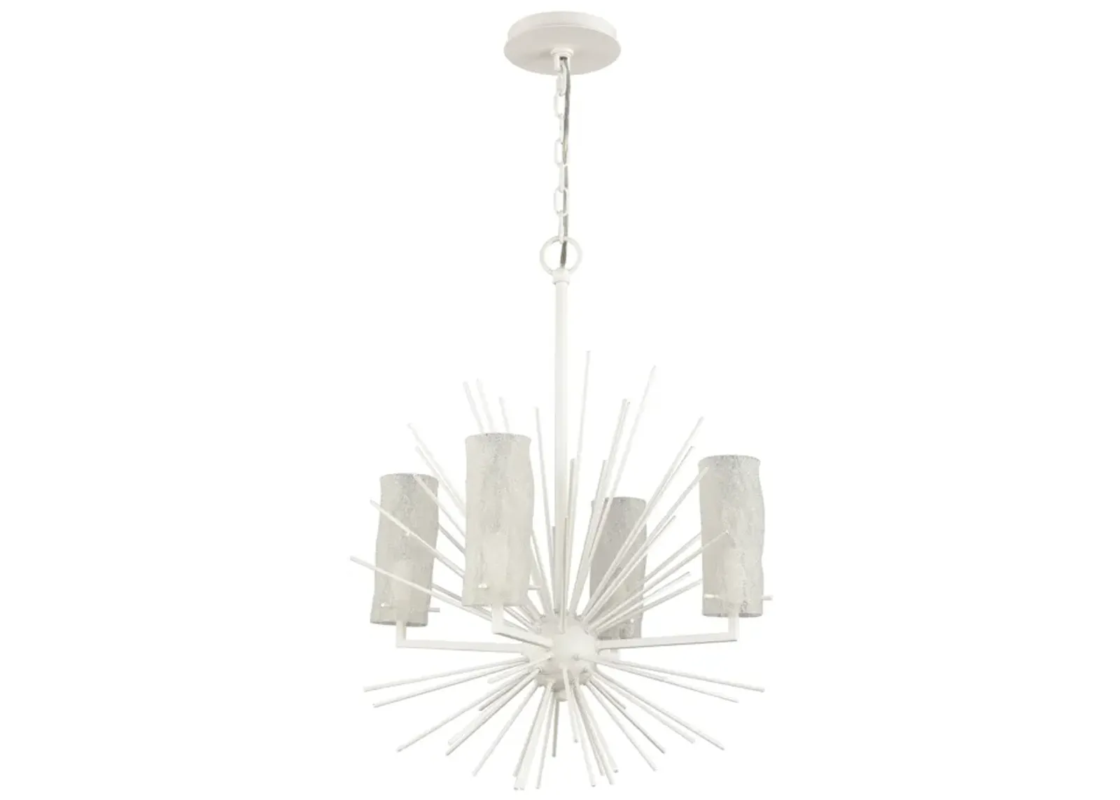 Sea Urchin 20'' Wide 4-Light Chandelier