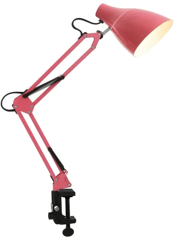 Odile Classic Industrial Adjustable Articulated Clamp On LED Task Lamp