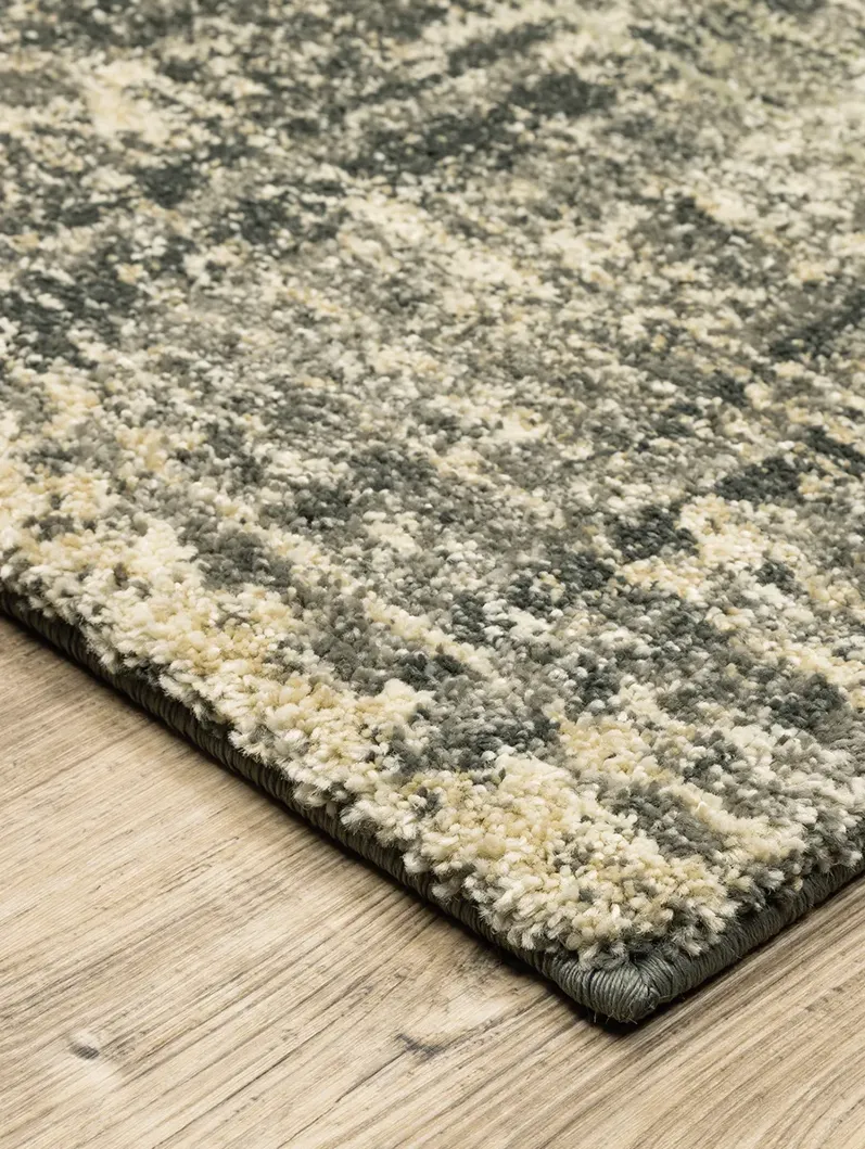 Astor 2'3" x 7'6" Charcoal Rug