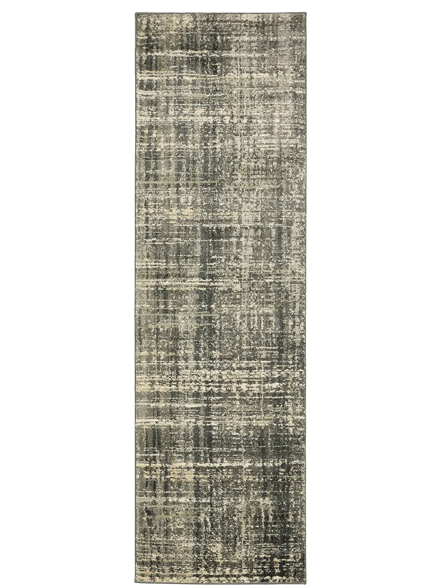 Astor 2'3" x 7'6" Charcoal Rug