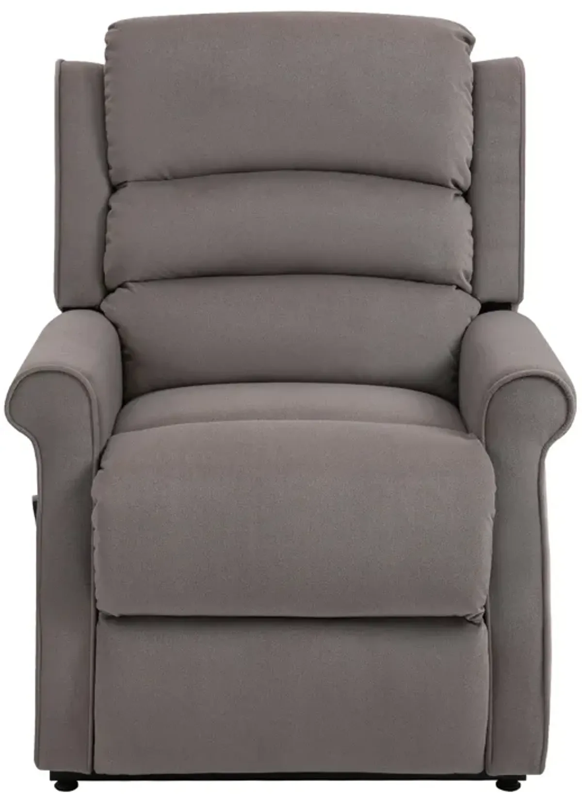 MONDAWE Chenille Fabric Power Lift Recliner Chair for Elderly with 8-Point Massage and Remote Control