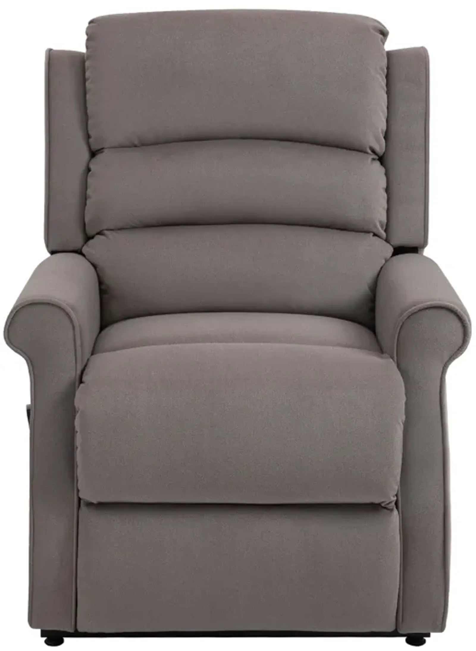 MONDAWE Chenille Fabric Power Lift Recliner Chair for Elderly with 8-Point Massage and Remote Control