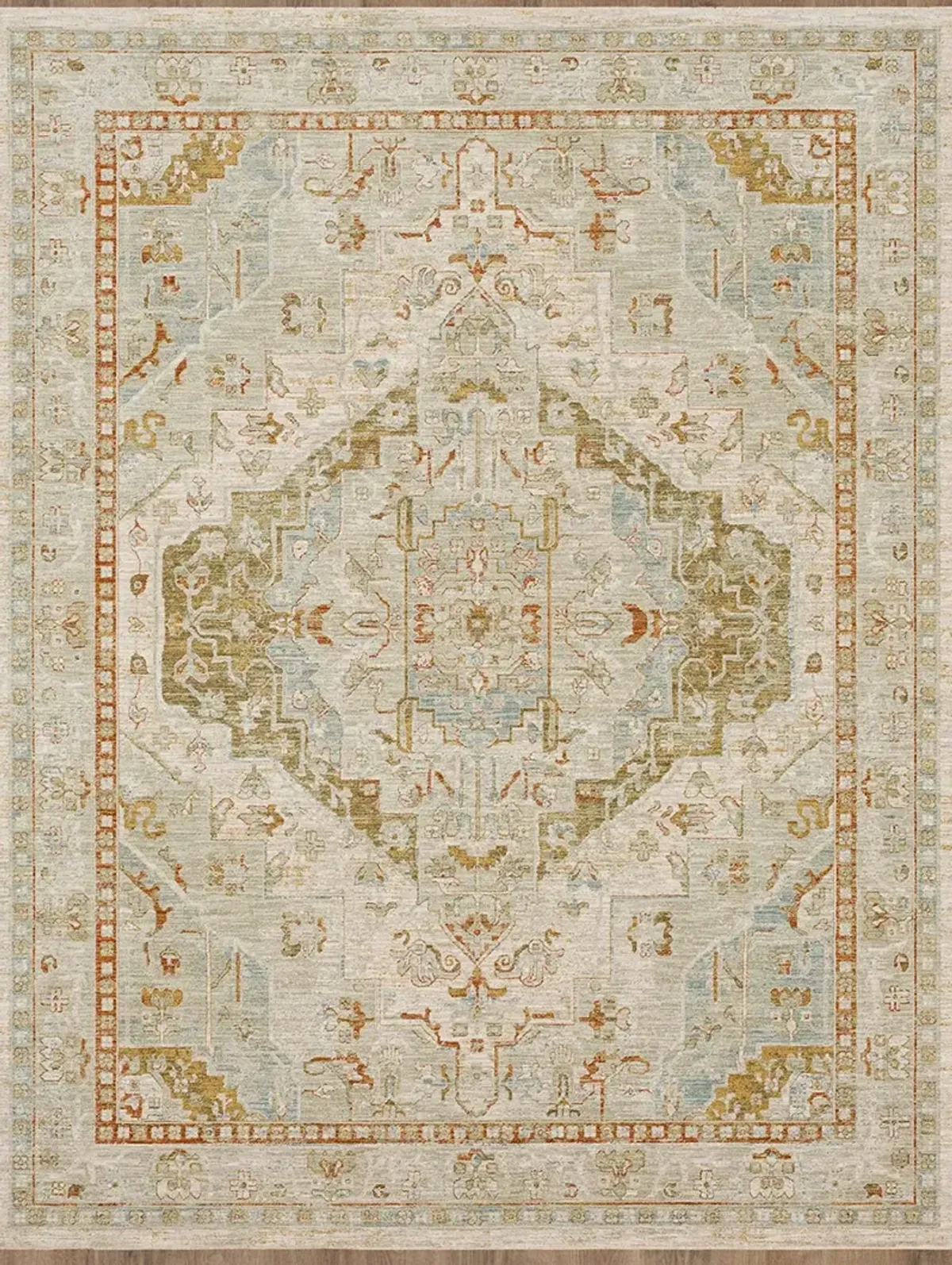 Adalia Kumra Cream 5' X 7' 6" Rug