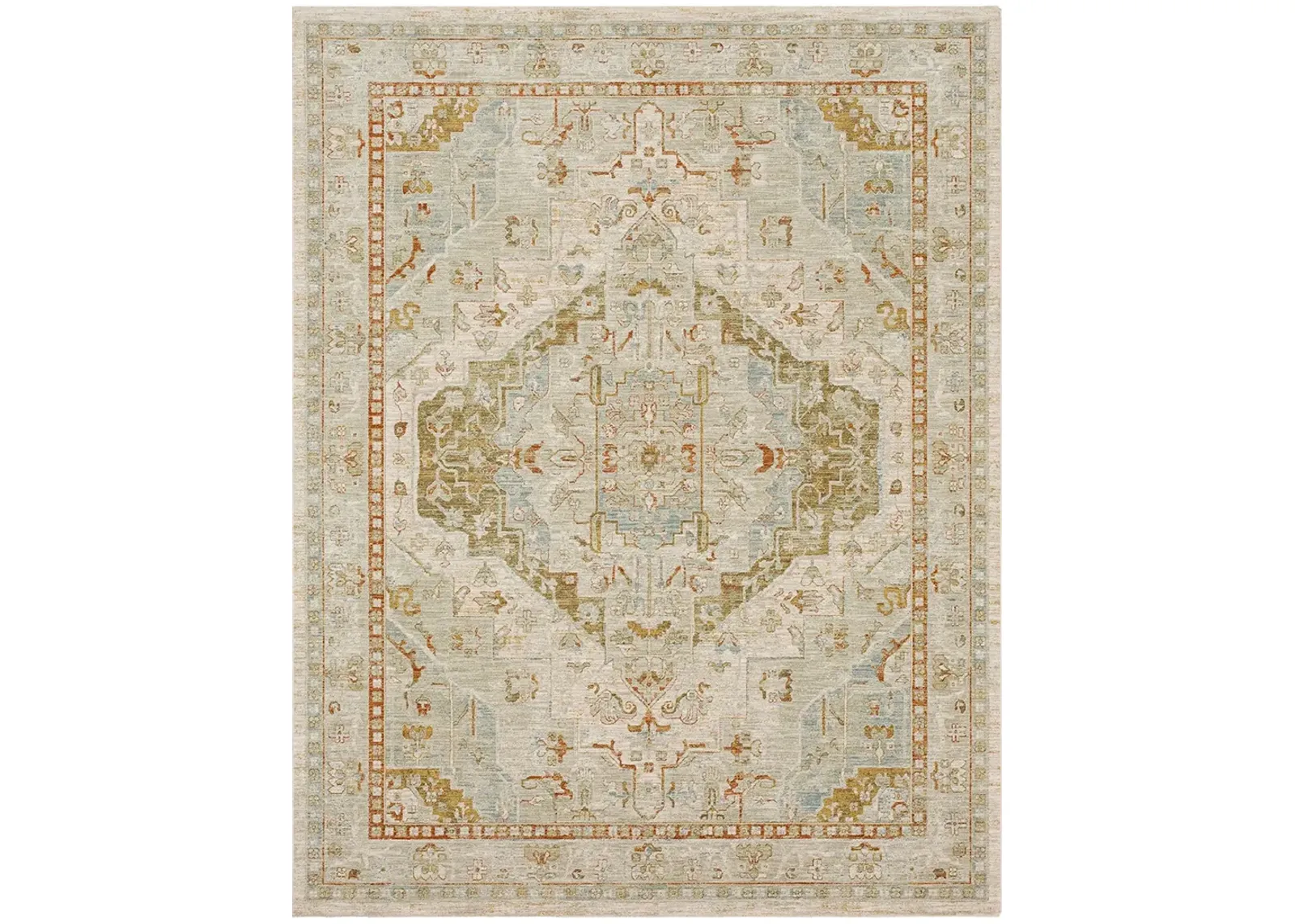 Adalia Kumra Cream 5' X 7' 6" Rug