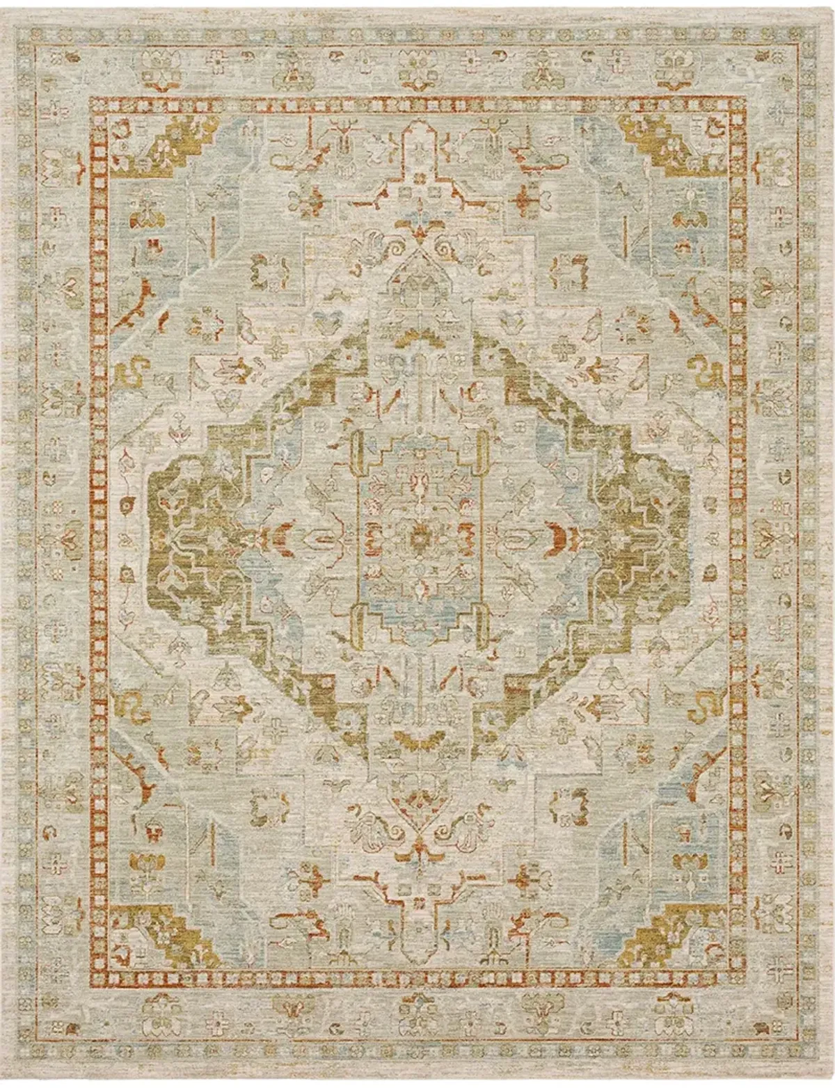 Adalia Kumra Cream 5' X 7' 6" Rug