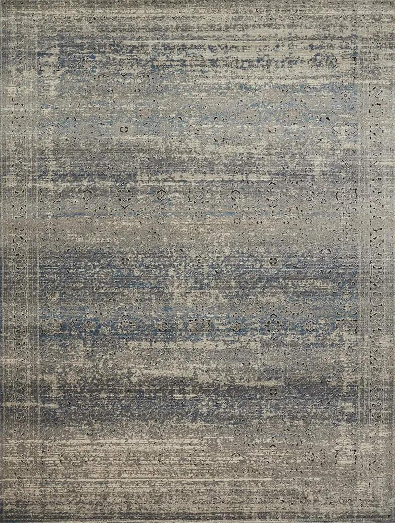 Millennium MV02 Grey/Blue 5'3" x 7'6" Rug