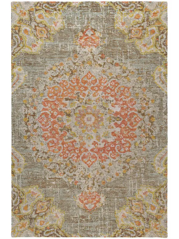 Tabrook TB11 Brown 9' x 12' Rug