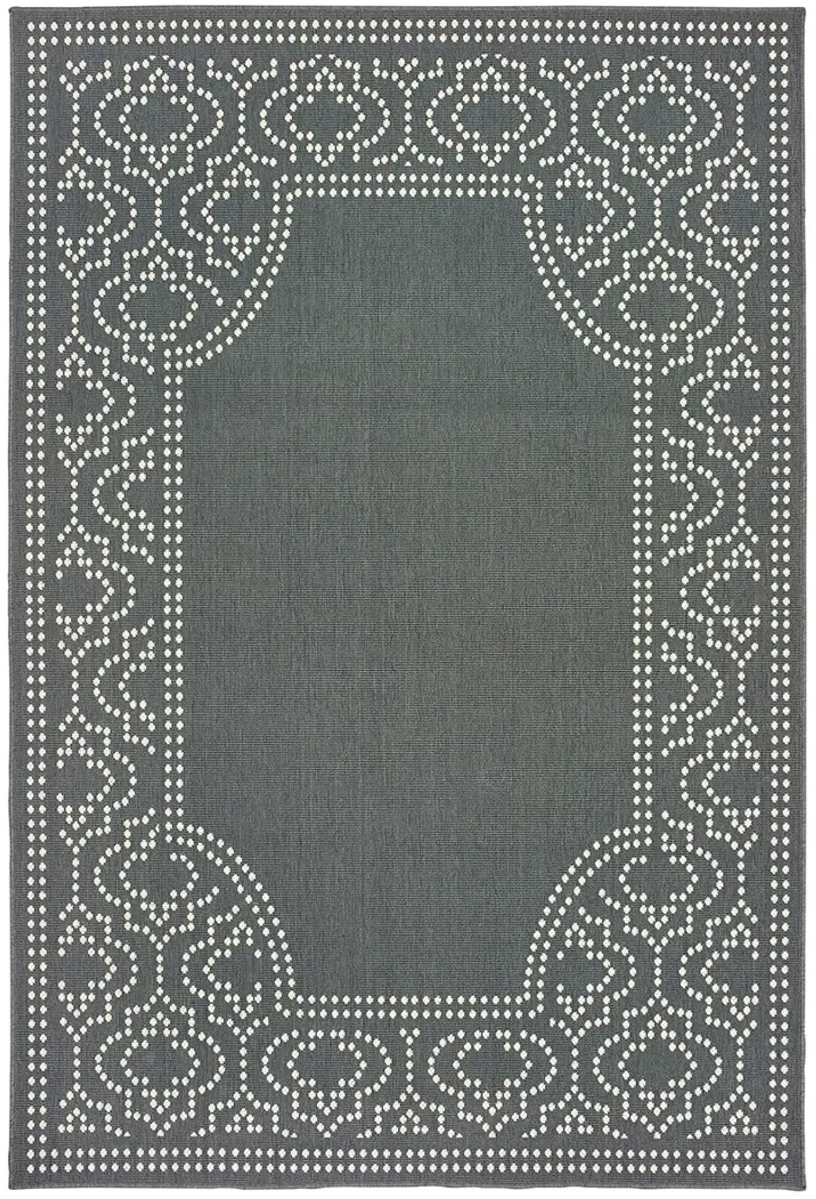 Marina 8'6" x 13' Grey Rug