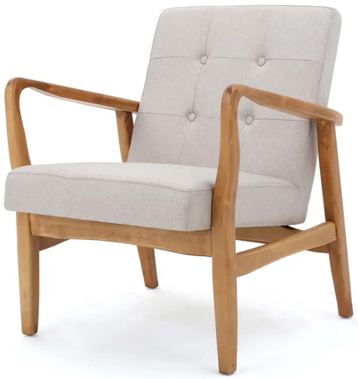 Merax Wood Frame Club Chair Home Accent Chair