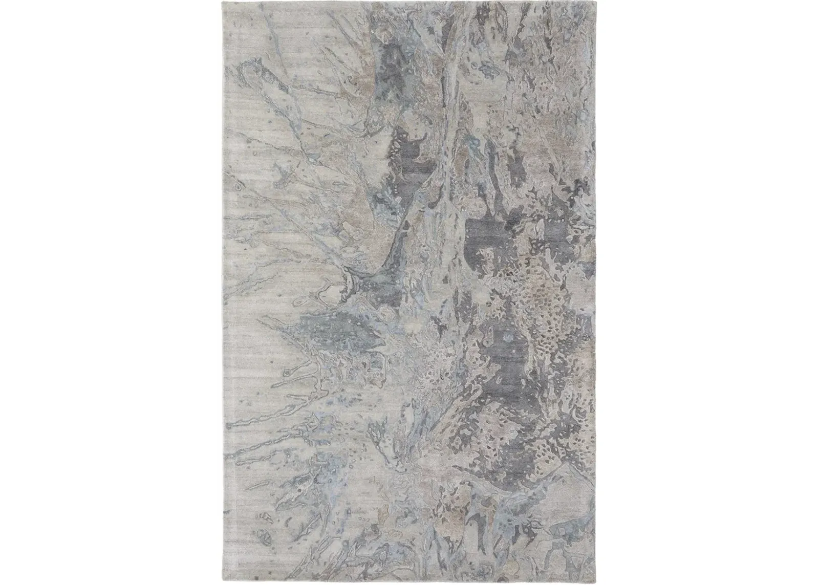 Zarah 8918F 12' x 15' Gray/Tan/Blue Rug