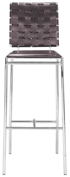 Belen Kox Cross Barstool Espresso