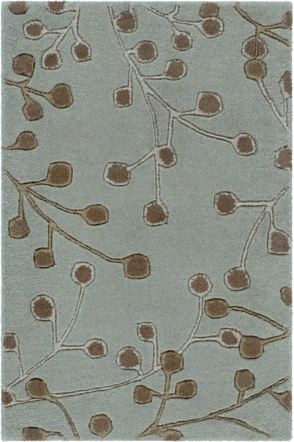 Athena ATH-5053 3' x 12' Green Rug