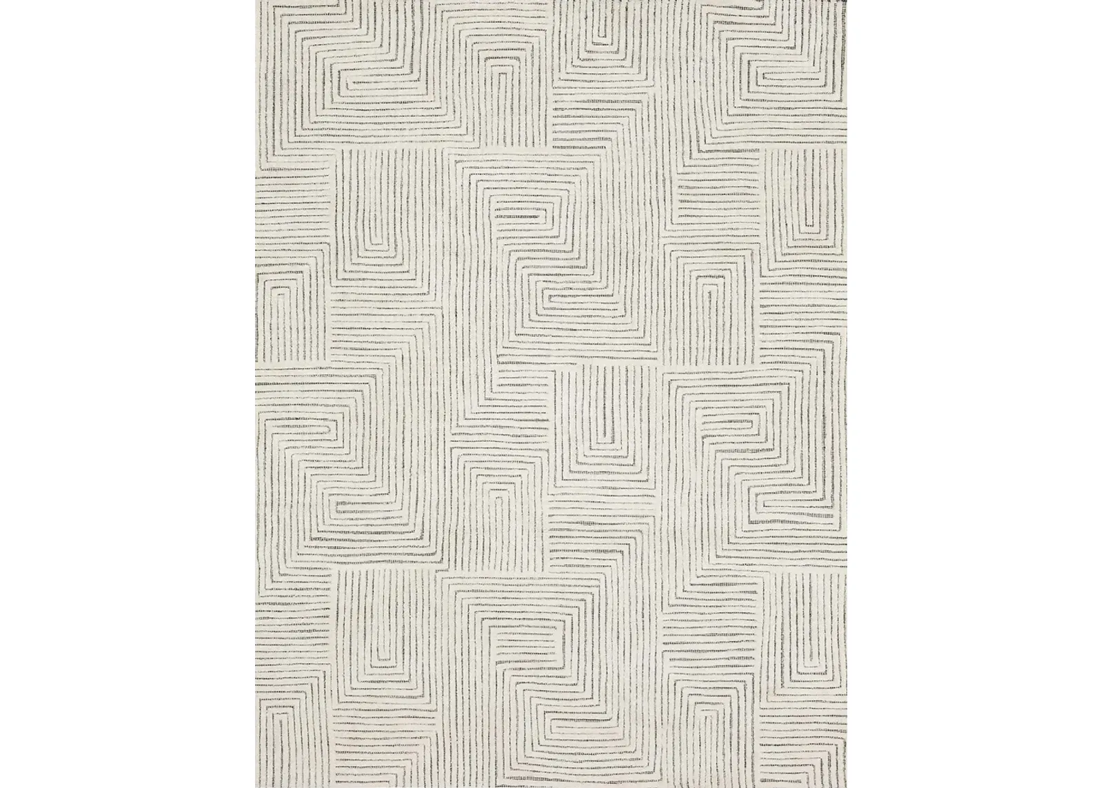 Sirocco By Drew & Jonathan Home Algiers Black/White 8' X 10' Rug