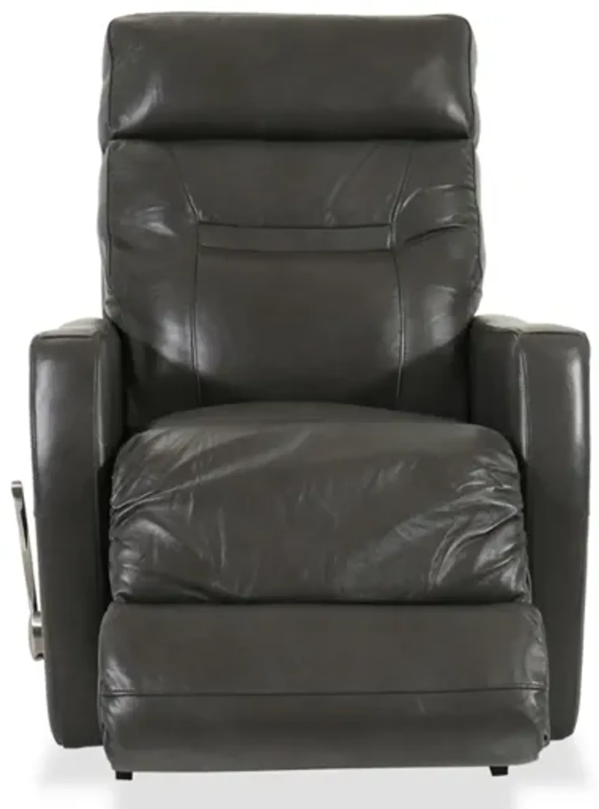 Lennon Charcoal Leather Rocking Recliner