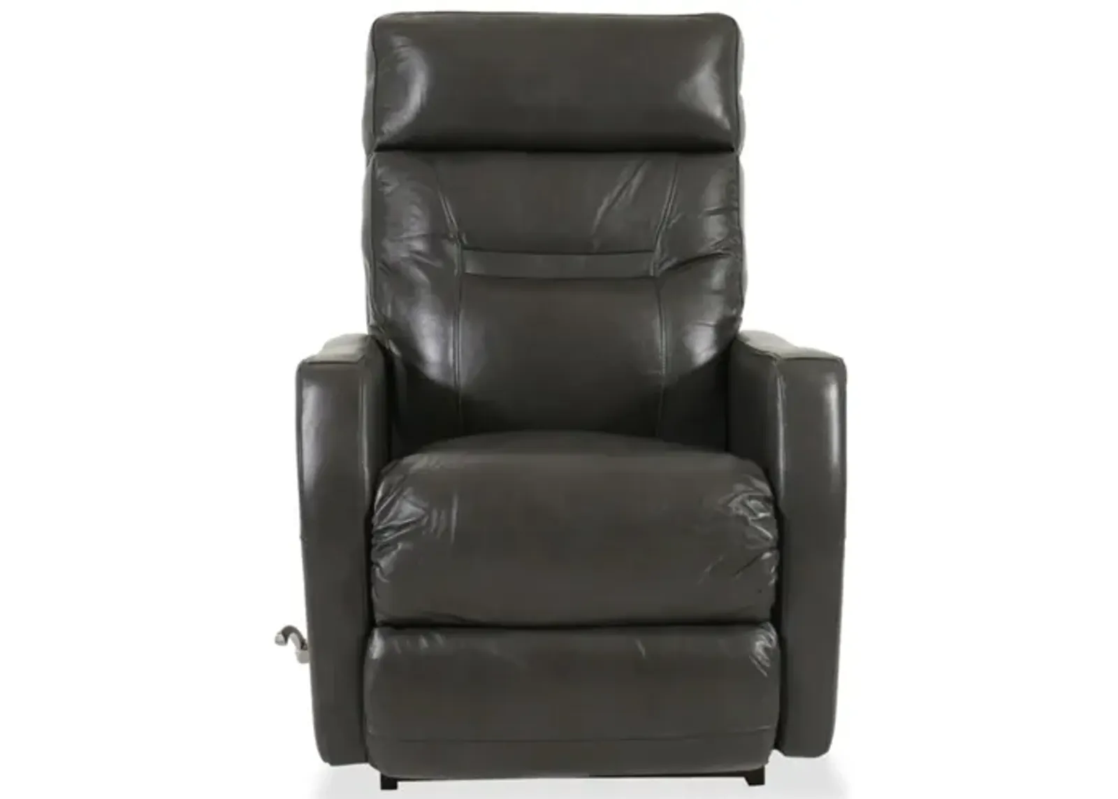 Lennon Charcoal Leather Rocking Recliner