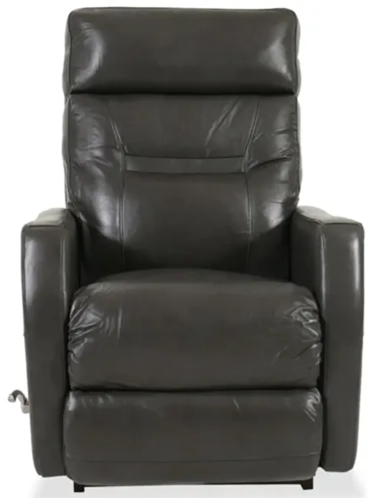 Lennon Charcoal Leather Rocking Recliner