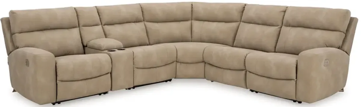 Next-Gen DuraPella 6-Piece Power Reclining Sectional