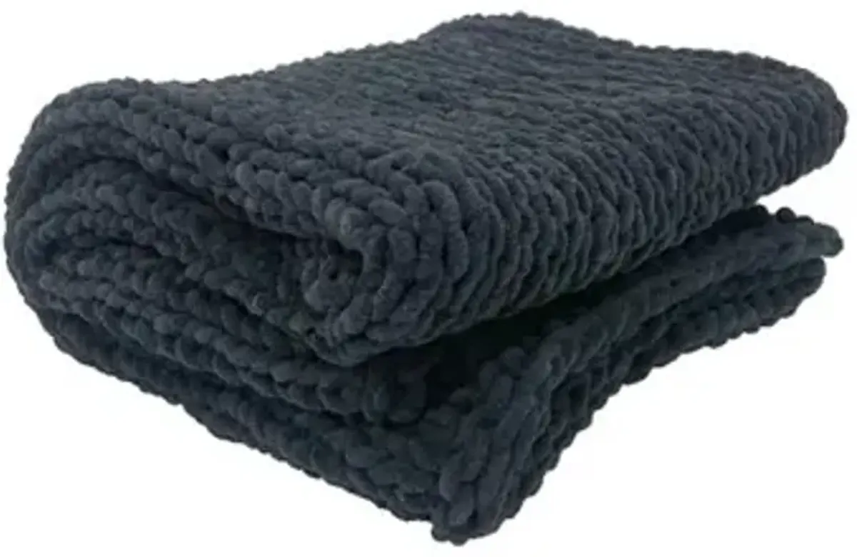 Chaddon Throw - Black (Set of 3)