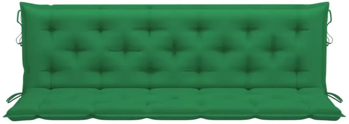 vidaXL Cushion for Swing Chair Green 70.9" Fabric