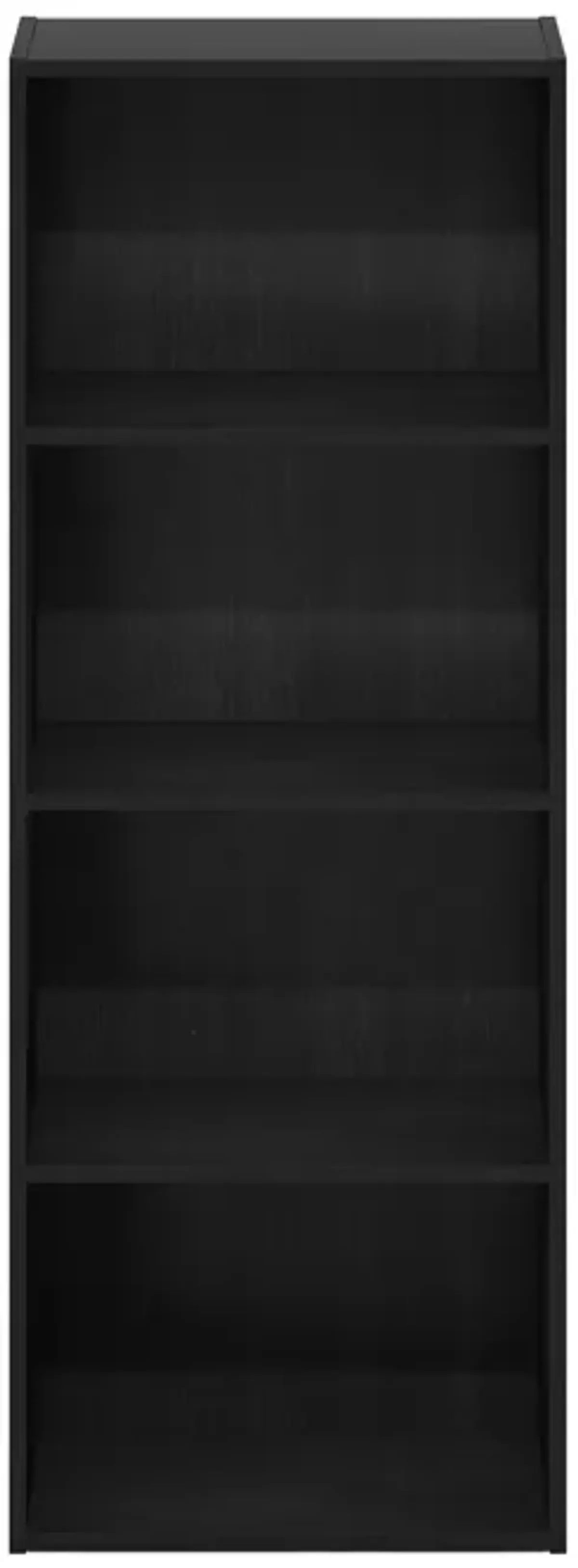 Furinno Luder Bookcase / Book / Storage, 4-Tier, Blackwood