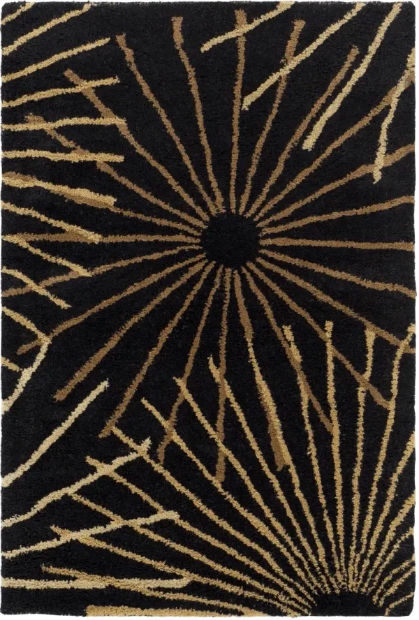 Forum FM-7090 4' Round Brown Rug
