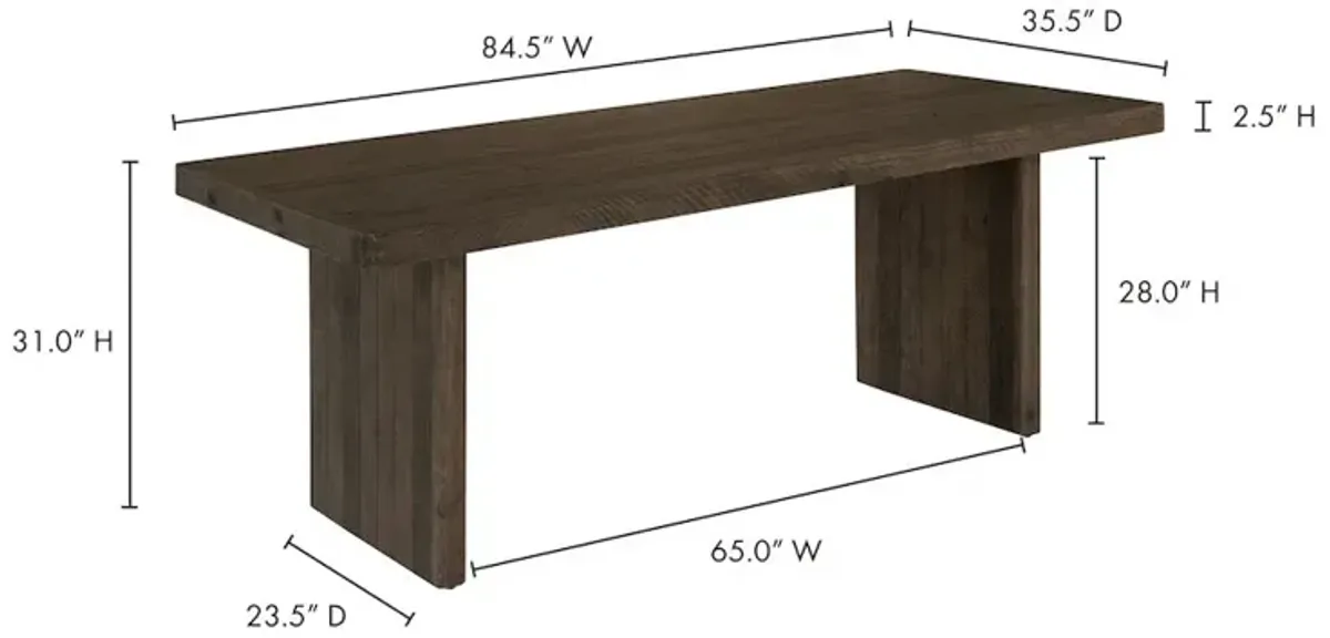 Moe's Home Collection Monterey Dining Table