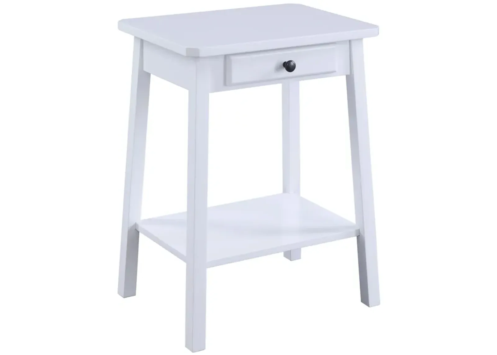 ACME Kaife Accent Table, White Finish