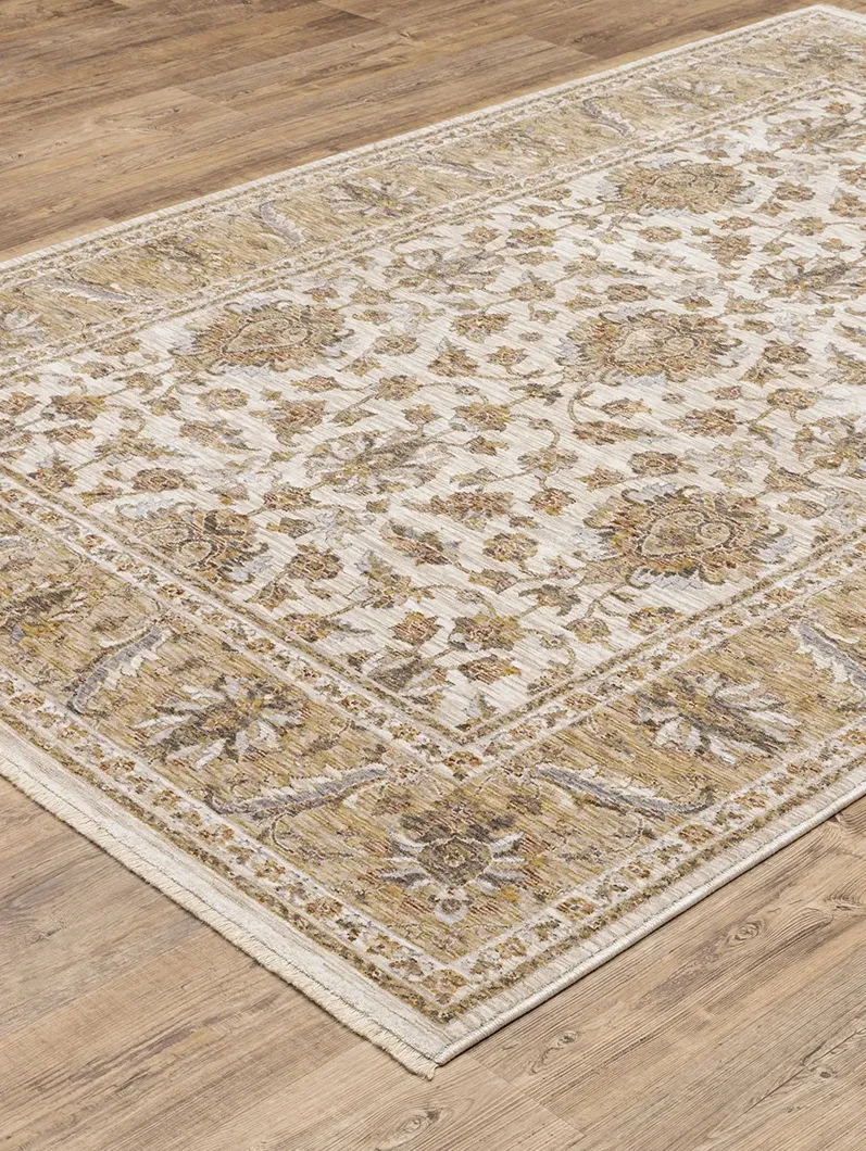 Maharaja 3'3" x 5' Ivory Rug