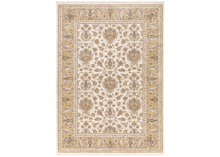 Maharaja 3'3" x 5' Ivory Rug