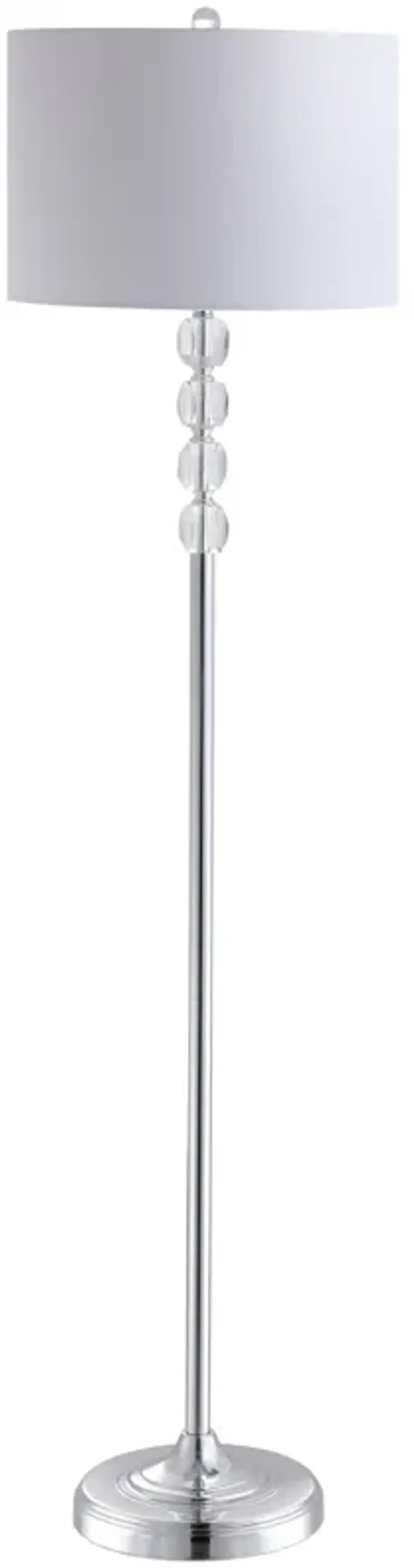 Aubrey Crystal / Metal LED Floor Lamp