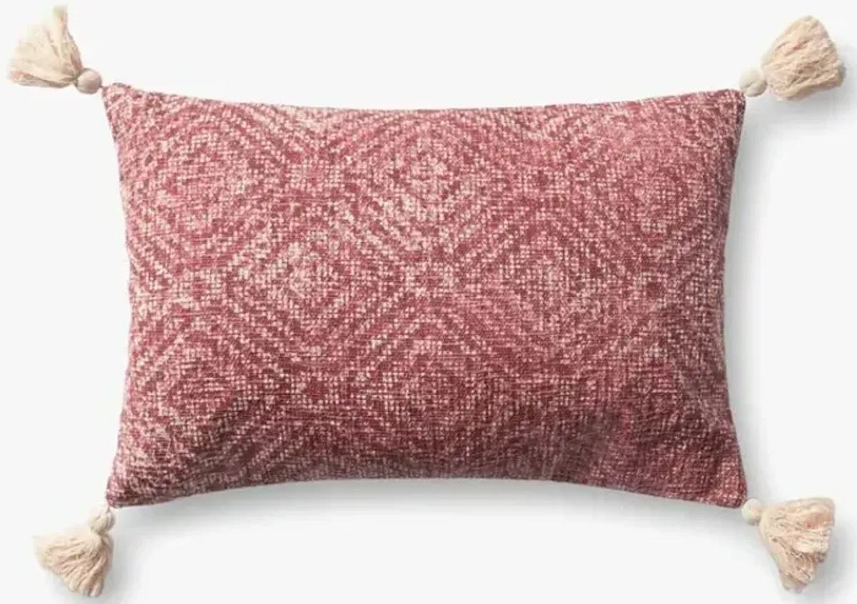 P0621 Red 13"x21" Poly Pillow