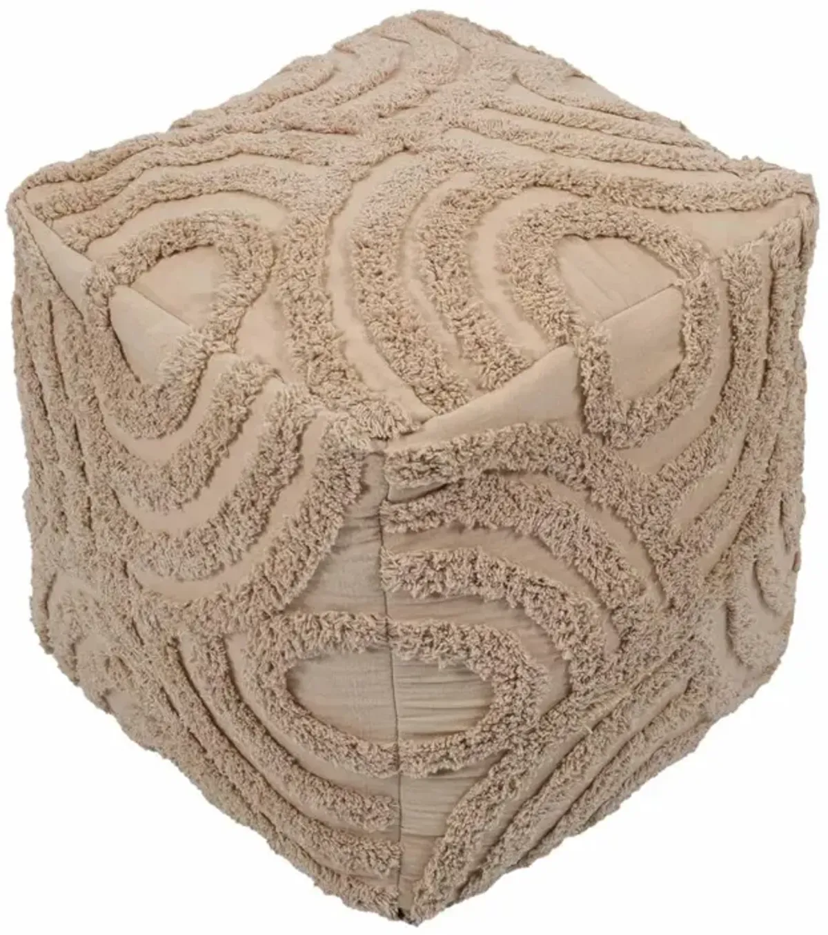 Belen Kox Natural Elegance Knitted Pouf, Belen Kox