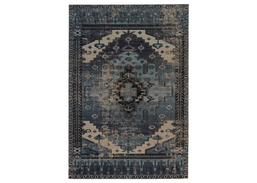 Polaris Cicero Blue 8'10" x 12' Rug