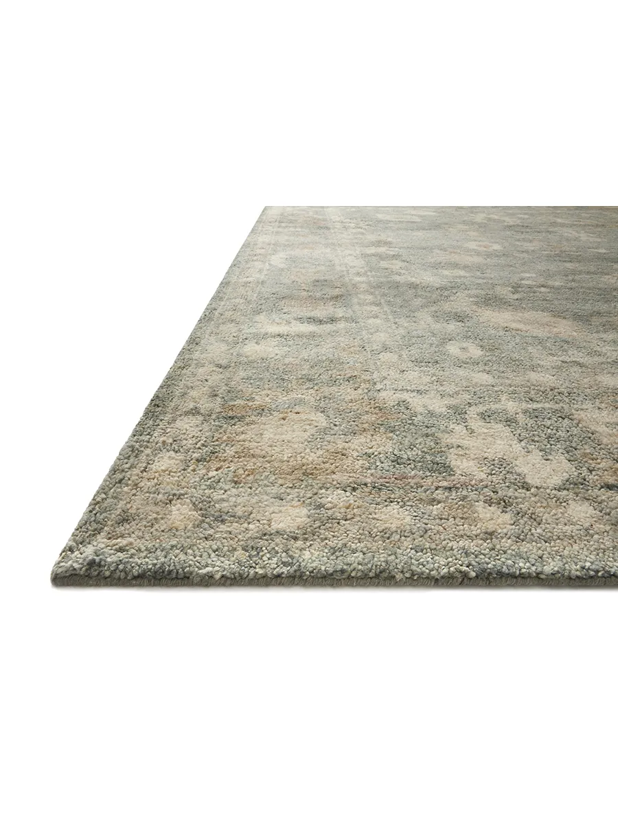 Clement CLM03 Slate/Natural 5'6" x 8'6" Rug