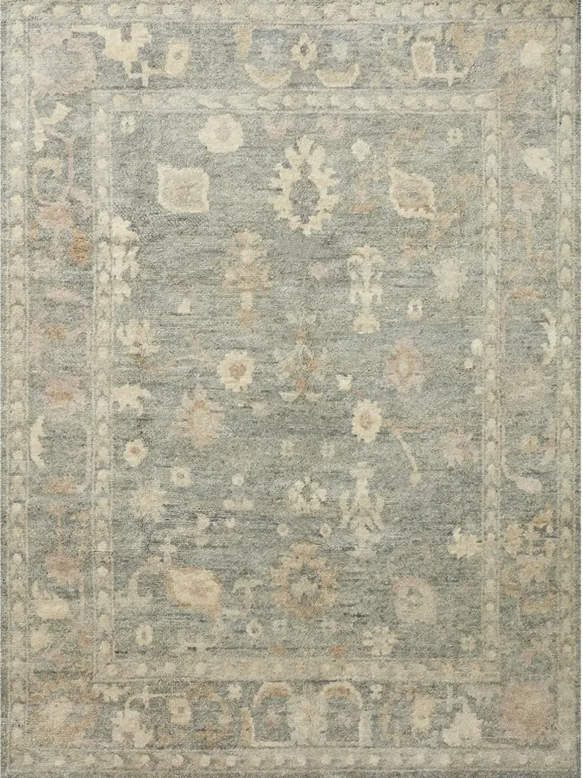 Clement CLM03 Slate/Natural 5'6" x 8'6" Rug