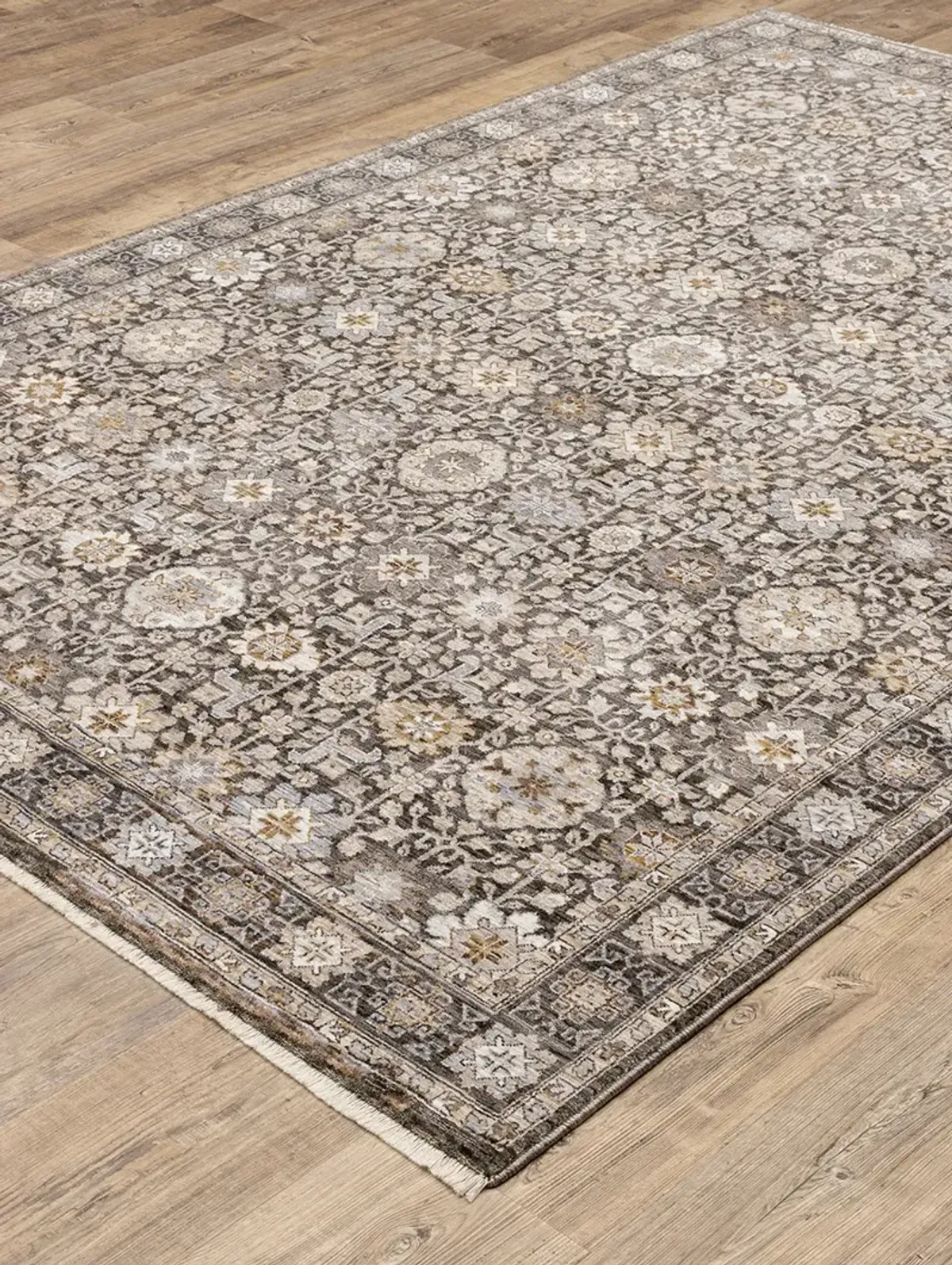 Maharaja 9'10" x 12'10" Char Rug